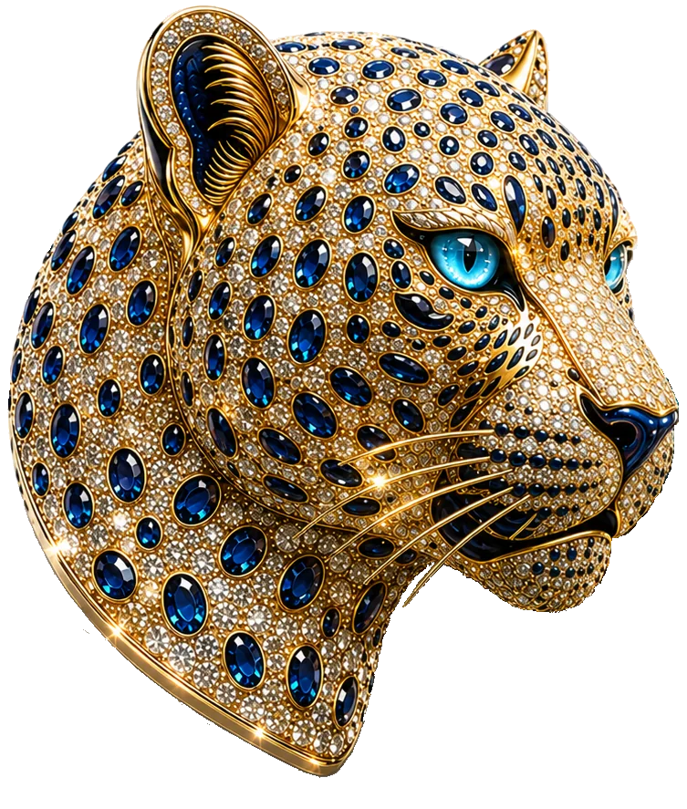 Jaguar Sapphire Cuff